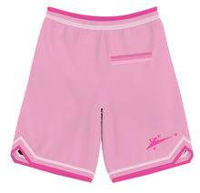 Load image into Gallery viewer, DZWEER D SHORTS PINK TRIM DARK PINK PINK