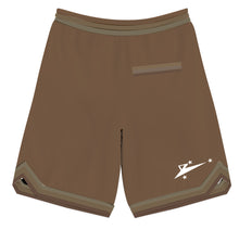 Load image into Gallery viewer, DZWEER D SHORTS BROWN TRIM BROWN TAN