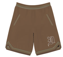 Load image into Gallery viewer, DZWEER D SHORTS BROWN TRIM BROWN TAN