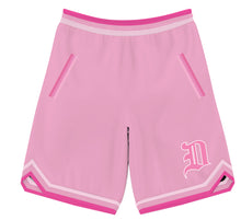 Load image into Gallery viewer, DZWEER D SHORTS PINK TRIM DARK PINK PINK