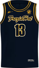 Load image into Gallery viewer, FH BBALL NAVY GLD PRE ORDER