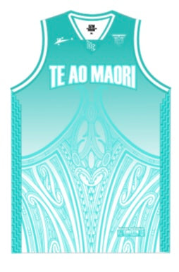Te Ao Maori BBall Singlet 2024