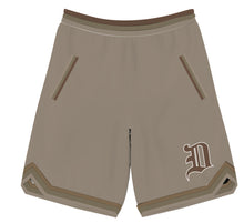 Load image into Gallery viewer, DZWEER D SHORTS TAN TRIM BROWN TAN

