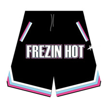 Load image into Gallery viewer, FH SHORTS BLACK TRIM PINK SKY
