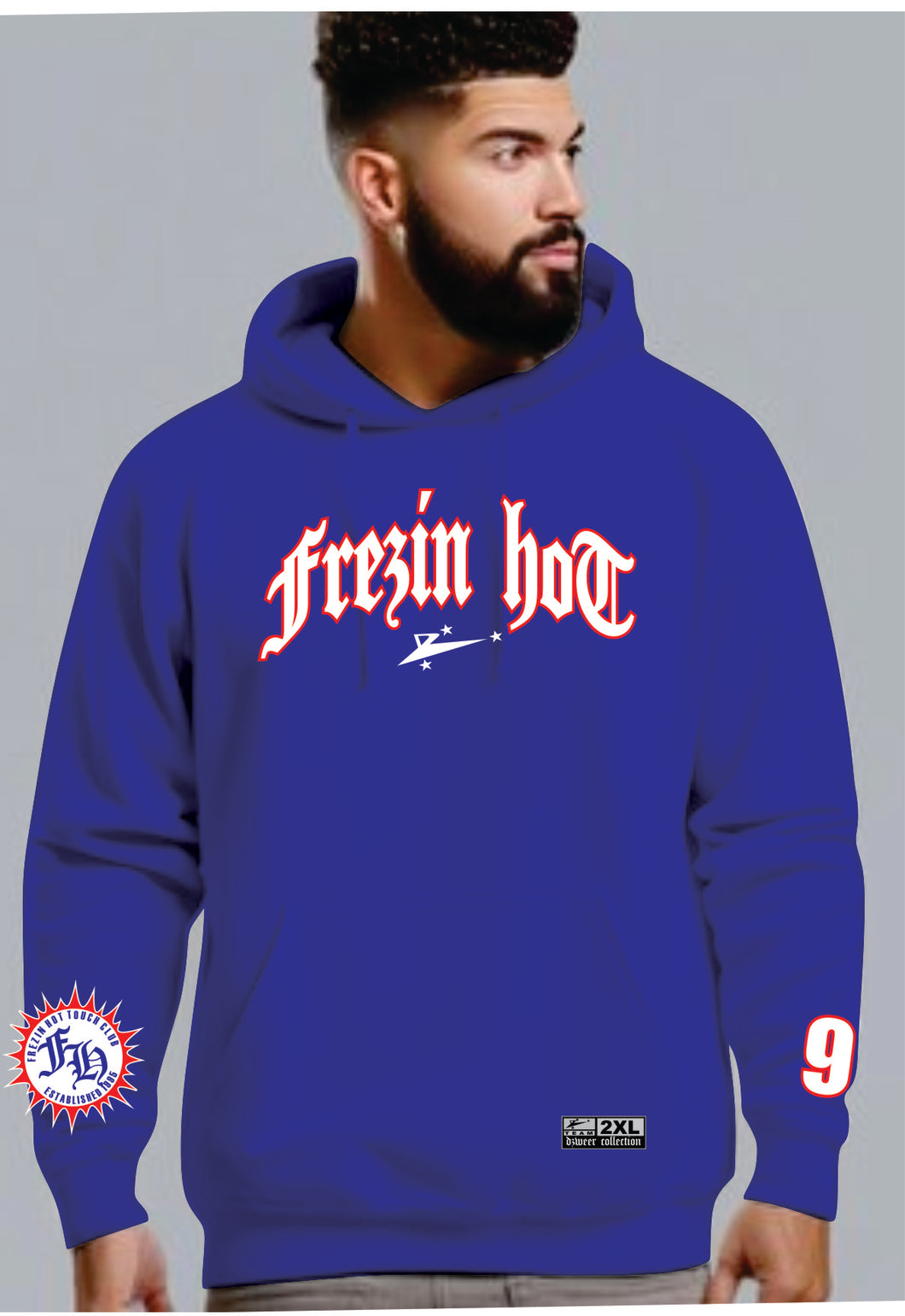 FREZIN HOT HOOD ROYAL RED