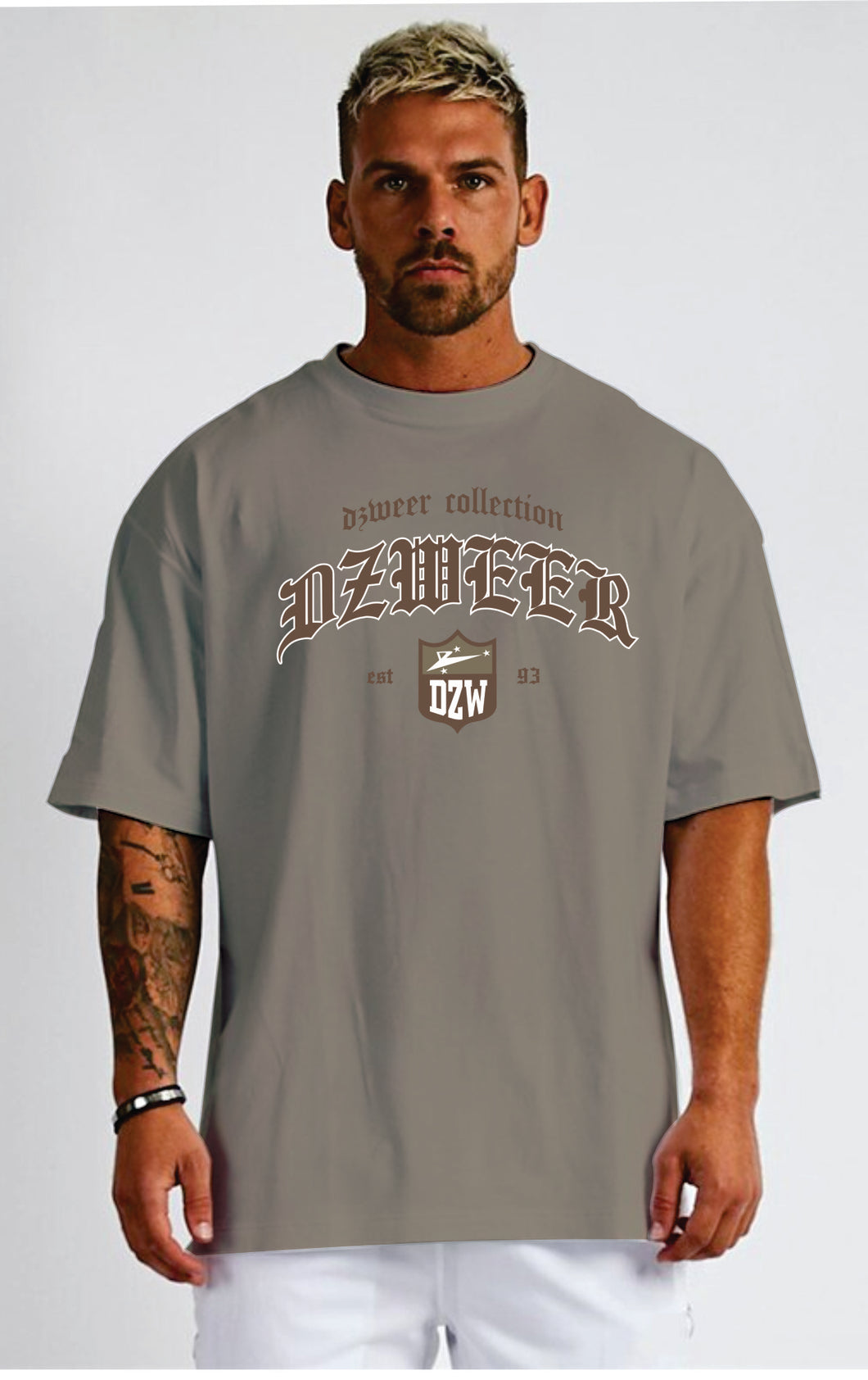 DZWEER FRONT TAN OVERSIZED