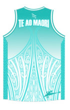 Load image into Gallery viewer, Te Ao Maori BBall Singlet 2024

