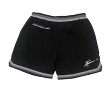 Load image into Gallery viewer, Dzweer Mesh Black BBall Shorts
