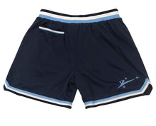 Load image into Gallery viewer, Dzweer Mesh Navy Sky BBall Shorts
