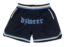 Load image into Gallery viewer, Dzweer Mesh Navy Sky BBall Shorts
