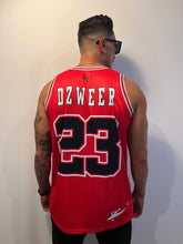 Load image into Gallery viewer, Dzweer BBall Bulls Red
